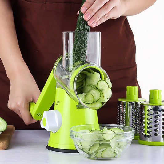 Vegetable Cutter Round Mandolin Slicer Potato Julienne