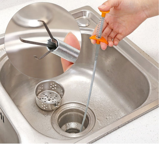 Drain Clog Remover Cleaning Tools Household For Kitchen