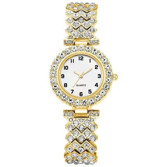 Fashion Jewelry 2pcs Luxury Fashion Women Watch Set