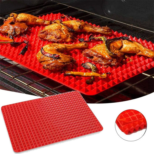 BBQ Cooking Mat Heat-Resistant Mat Kitchen Tools Kitchen