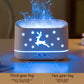 Flame Humidifier Diffuser Mute Household Atmosphere Lamp
