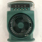 Portable USB Air Conditioner Cooling Fan With 5 Sprays 7 Color Light