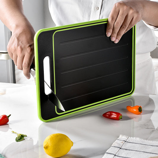 Double-side Cutting Board With Defrosting Function Chopping Board
