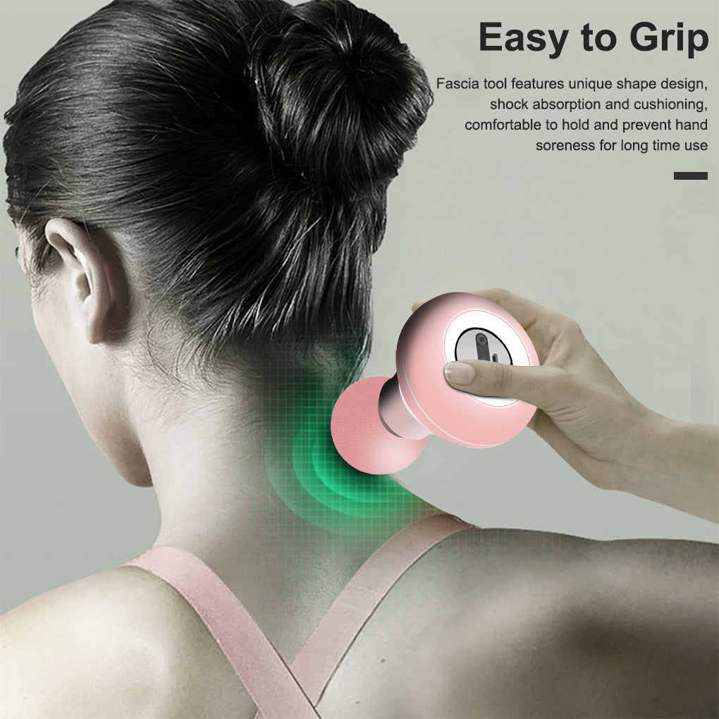 Back Neck Massager Gun For Body Deep Relief Pain Slimming Tools